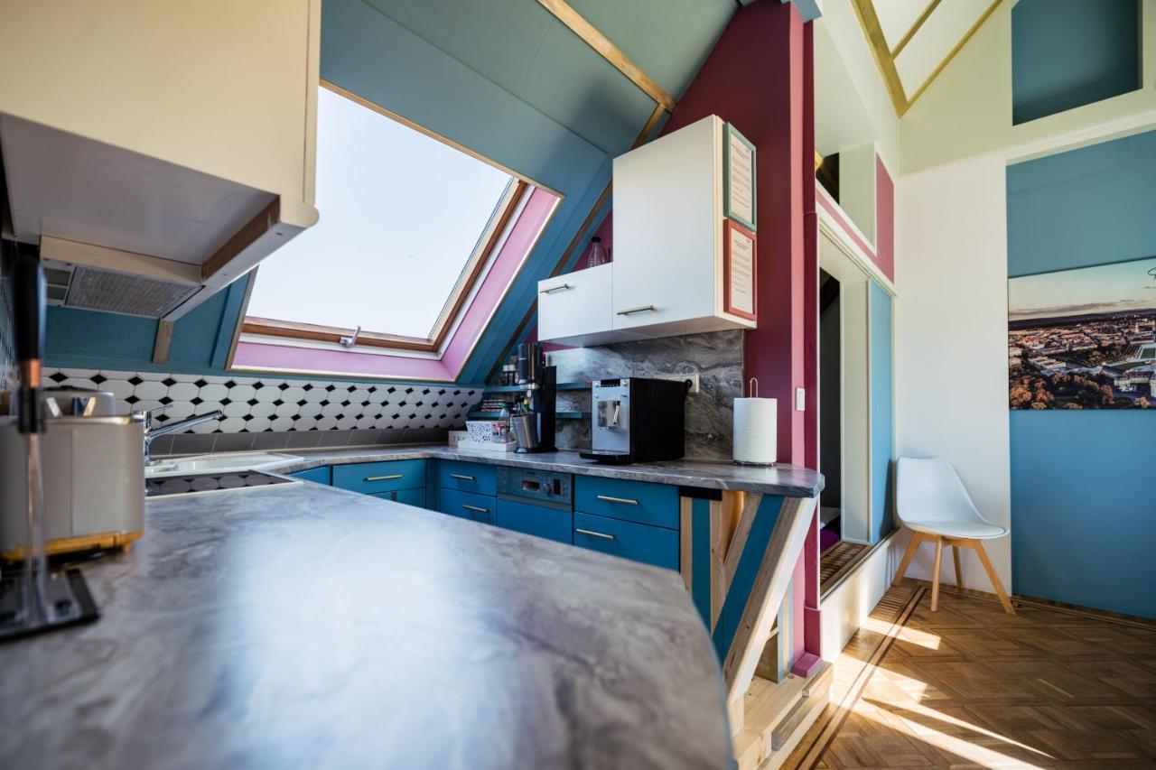 Rooftop Penthouse Karlsruhe Exterior photo